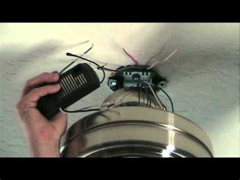 It can easily integrate into the current infrastructure of your house wiring. How To Install a Ceiling Fan With Remote Control - YouTube