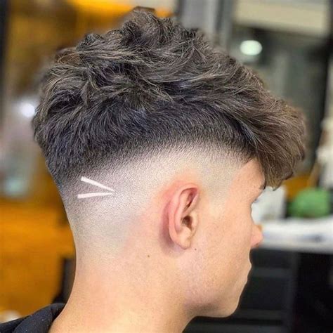 Degradado Cortes De Cabello En V Para Hombres Peinado Moderno