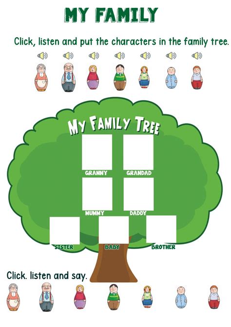 Family Tree by Mariola worksheet