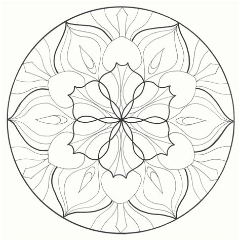 Mandalas para colorear