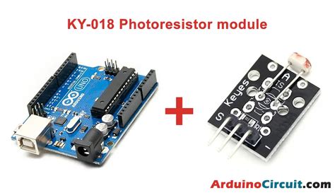 Ky Photoresistor Module With Arduino Arduino Circuit
