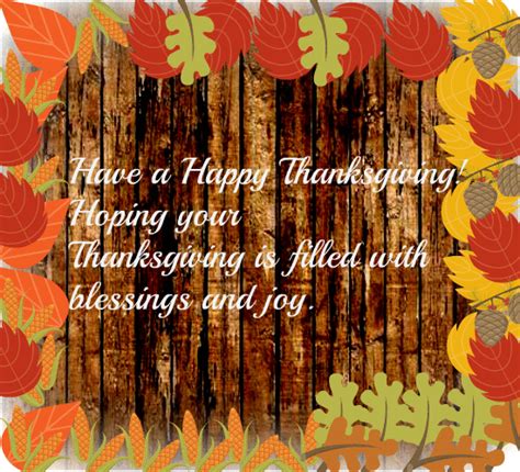 A Special Wish For This Thanksgiving Free Happy Thanksgiving Ecards