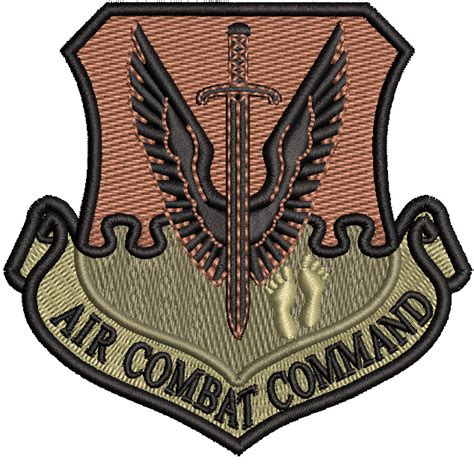 Air Combat Command Acc Ocp Patch Csar Bagby Green