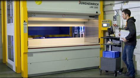 Jungheinrich Vertical Lift System With Jungheinrich Logistics Interface