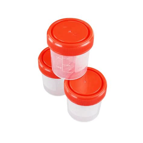 40ml60ml Graduated Urine Collection Container Urine Sample Cup