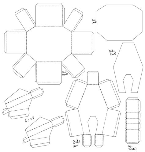 Free Printable Papercraft Templates