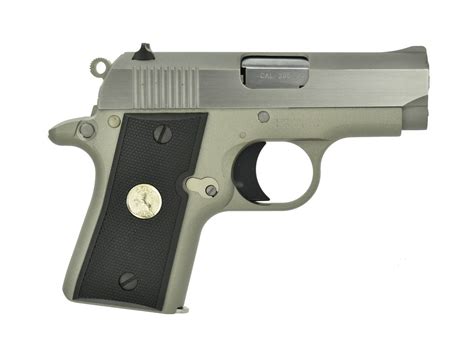 Colt Mustang Pocket Lite 380 Acp Caliber Pistol For Sale