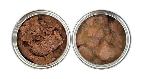 Two Cans Of Opened Dog Food Stock Photo Download Image Now Istock