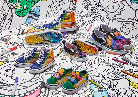 Crayola Vans Diy Sketch Your Way Collection Release Date