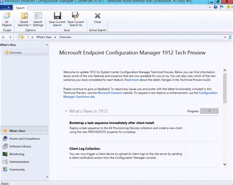 Microsoft Endpoint Manager Configuration Manager Technical Preview