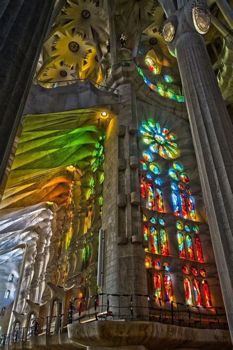 Inside Gaudis Universe Sagrada Familia Barcelona Spain Gaudi