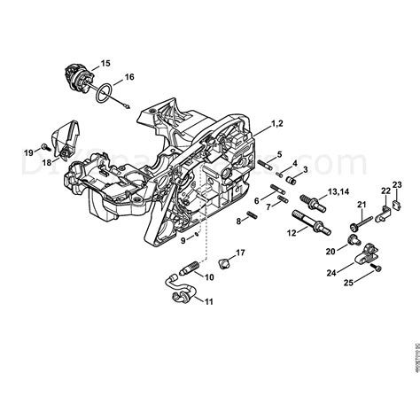 Stihl Ms 391 Chainsaw Ms391 2 Mix Parts Diagram Cylinder