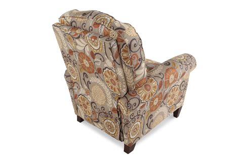 Floral Patterned 33 Wall Saver Recliner Mathis Brothers Furniture
