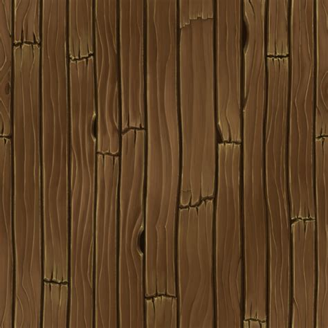 Artstation Tileable Stylized Wood Texture