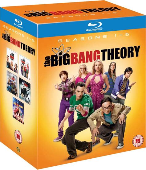 The Big Bang Theory Seasons 1 5 Blu Ray Zavvi Us Ph