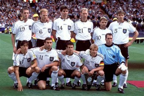 René schneider stand auch im kader, kam jedoch nicht zum einsatz. 1996: Germany - Czech Republic 2-1 (0-0, 1-1) | Germany's / Deutschlands Nationalmannschaft