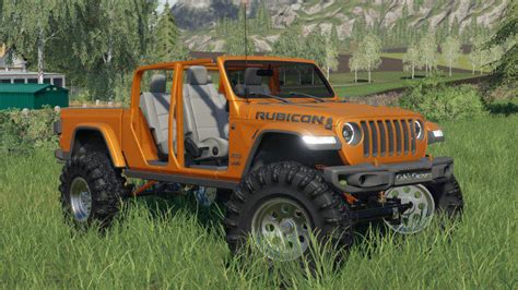 Jeep Gladiator 2020 V10 Fs19 Farming Simulator 19 Mod Fs19 Mod