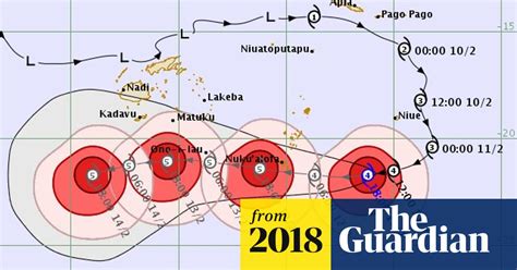 Cyclone Gita Tonga Declares State Of Emergency As Storm Strengthens