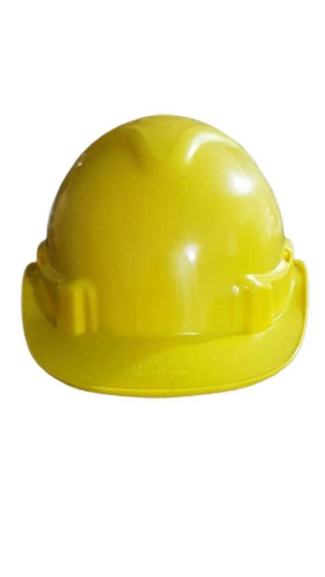 Yellow Plastic Safety Helmet For Industrial At Rs 90piece In New