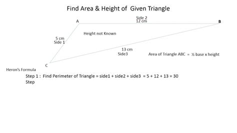 What is an example of a scalene triangle? Area & height of Scalene Triangle - YouTube