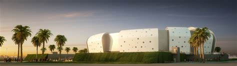 It was built to host matches of the 2015 world men's handball championship. DUHAIL HANDBALL SPORTS HALL | B&P Architecture