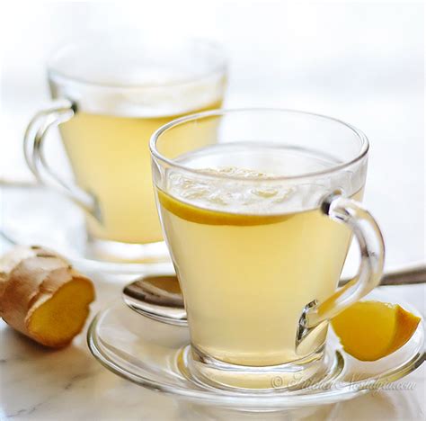 Lemon Ginger Tea Kitchen Nostalgia