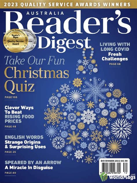 Readers Digest Australia December 2022 Pdf Digital Magazines
