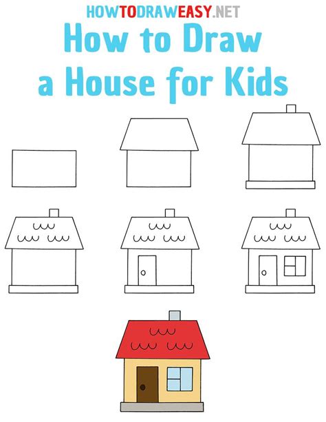 How To Draw A House For Kids Artofit