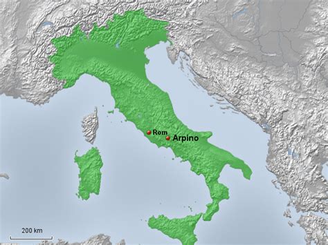 Stepmap Arpino Landkarte Für Italien