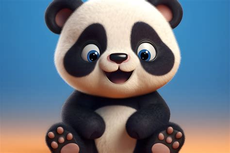 Cute Panda Character Crella