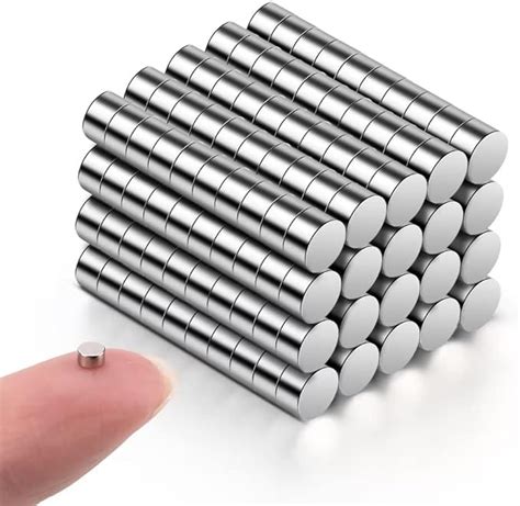 200pcs Small Magnets 3x2 Mm Mini Tiny Round Magnets Micro