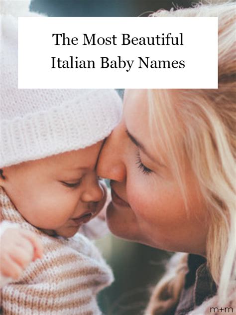 Youll Love These Italian Names For Your Little One Italian Baby
