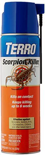 Safe for use around people & pets. TERRO Scorpion Killer Aerosol Spray T2101 - Import It All