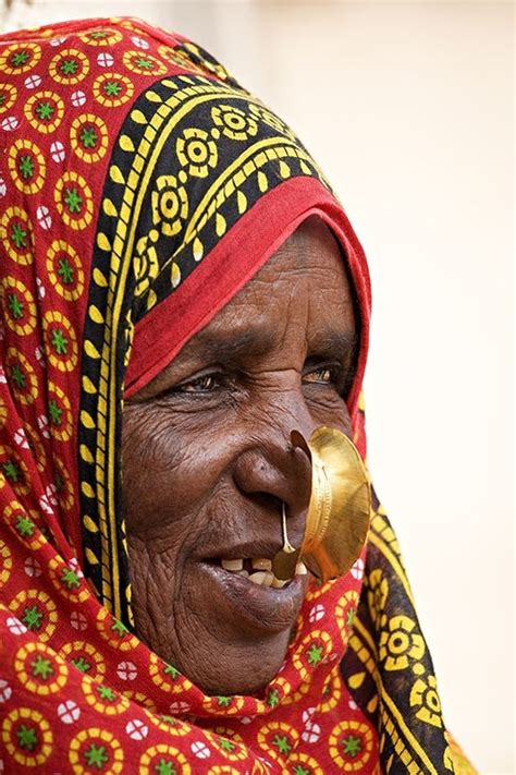Bilen People Eritrean Ethnic Group That Have Their Women Wearing Nose