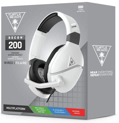 Turtle Beach Recon White Gaming Headset Xbox PS Switch Reviews
