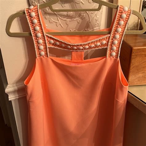 Lilly Pulitzer Dresses Lilly Pulitzer Formal Occasion Beaded Peach