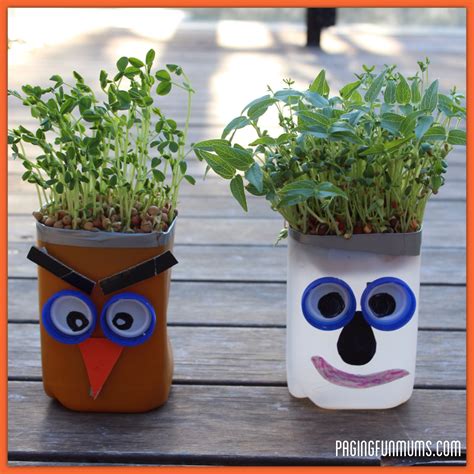 Sprout Buddies Garden Crafts Diy Garden Crafts For Kids Crafts