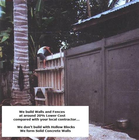 Quite often retiring to philippines to bottom line that their decision in to cost a not to reputation you to builder. Philippines Construction: Fence Design in the Philippines ...