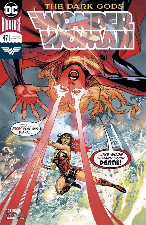 Dc Comics Universe And Wonder Woman 47 Spoilers The Dark Gods Arrive