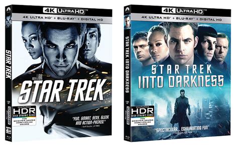 Paramount Officially Sets Star Trek Star Trek Into Darkness For K Ultra Hd Release On