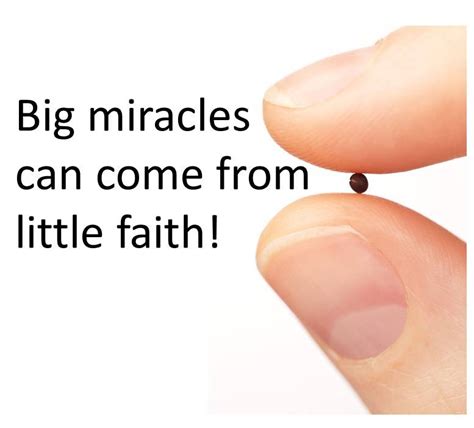 Can Little Faith Produce Miracles Stronghold Ministry