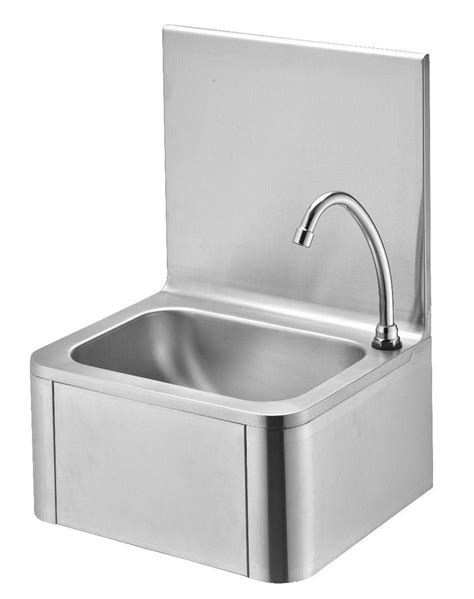 Msm Stainless Steel Knee Operated Hand Wash Sink Cook Point