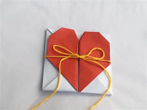 How To Make An Origami Heart Box Origami