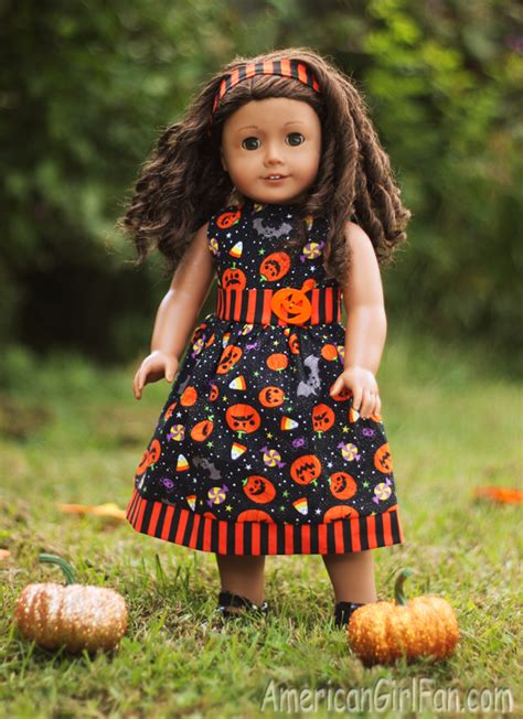 Giveaway My Sisters Doll Clothes Halloween Pumpkin Dress