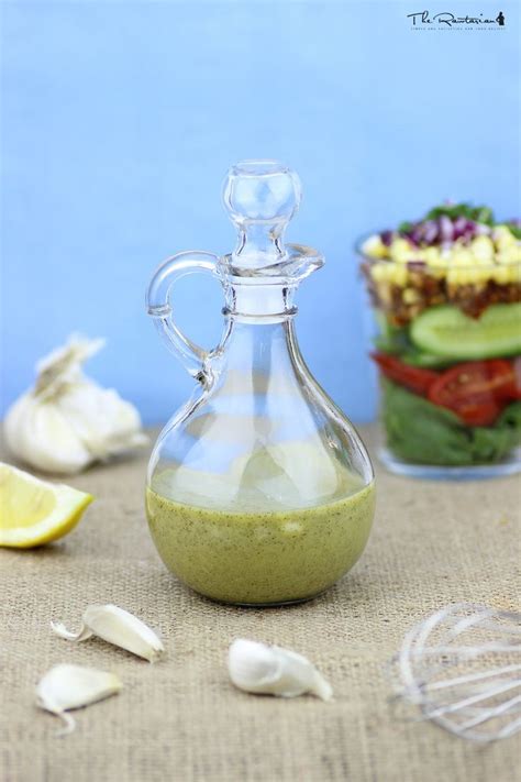 The Rawtarian Simple Raw Garlic Salad Dressing Recipe Garlic Salad Dressing Vegan Salad