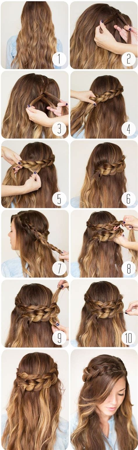 Cute And Easy Braided Hairstyle Tutorials Latest Styles