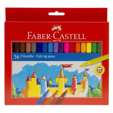 Faber Castell Felt Tip Pens 36pk Vibes And Scribes