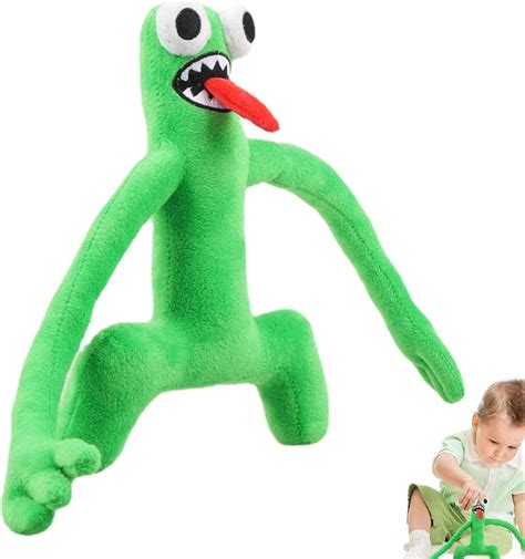 25cm984in Rainbow Friends Plushrainbow Friends Green Plush Toy