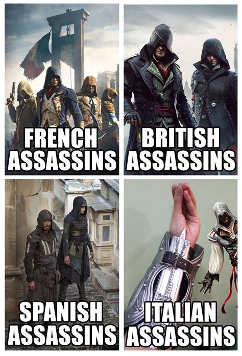 Por El Credo Assassins Creed Funny Assassins Creed Memes