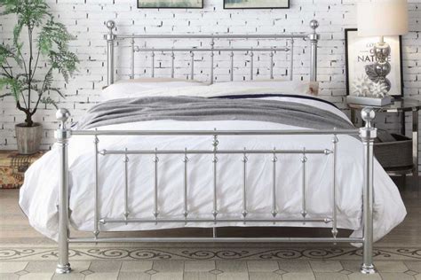 Check spelling or type a new query. Sleep Design Cobham 5ft Kingsize Chrome Metal Bed Frame by ...